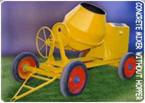 Concrete Mixer without Hopper