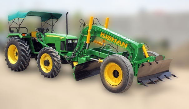 Tractor Grader Attachment